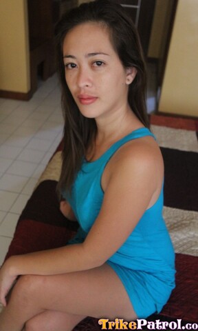 Precious strips green dress and bares pert tits and round ass